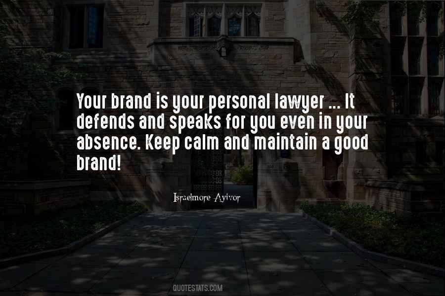 Quotes About Branding Yourself #1403763