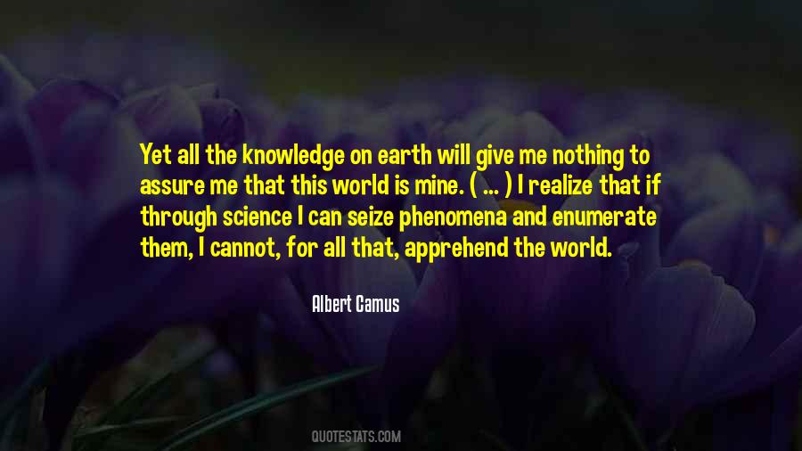 Quotes About Earth Science #188481