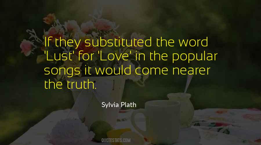 Love Sylvia Plath Quotes #1120311