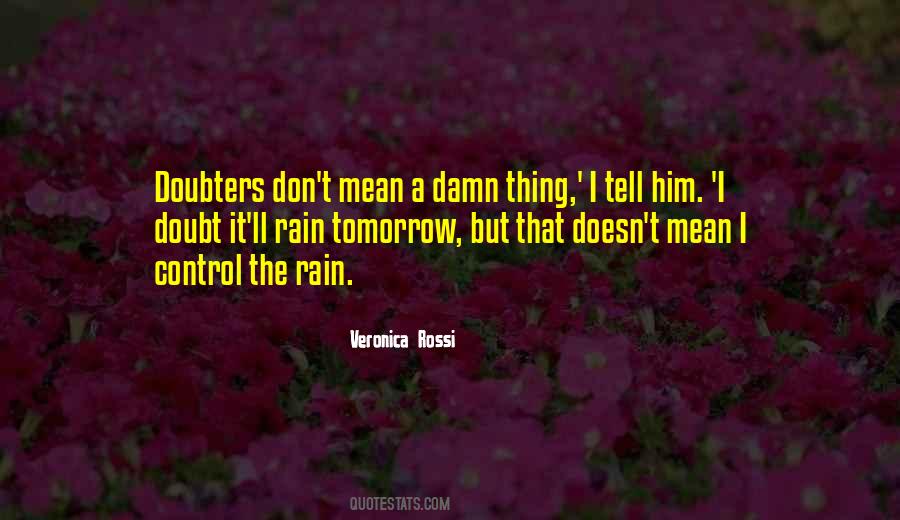 Quotes About Doubters #1600168