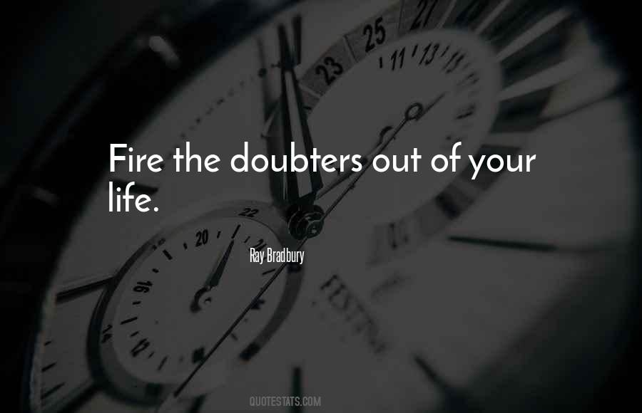 Quotes About Doubters #962961