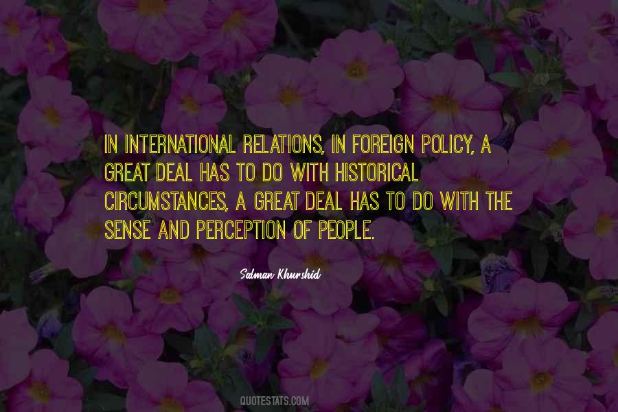 International Policy Quotes #828540