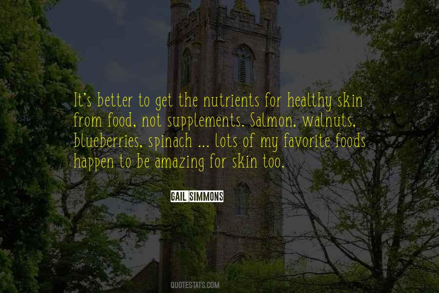 Quotes About Favorite Foods #1156998