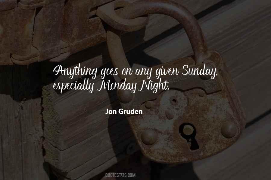 Quotes About Sunday Night #265043