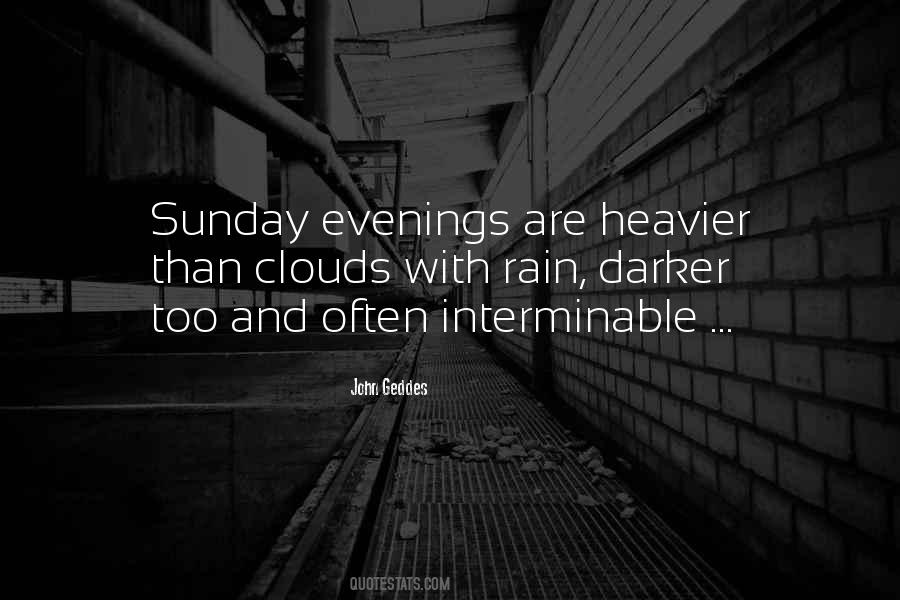 Quotes About Sunday Night #560887