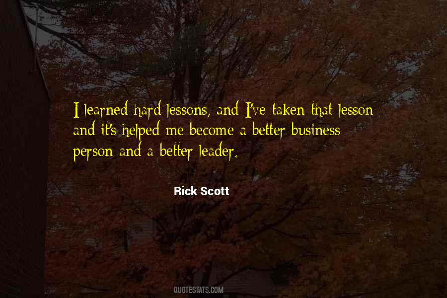 Quotes About Lessons Learned The Hard Way #835995