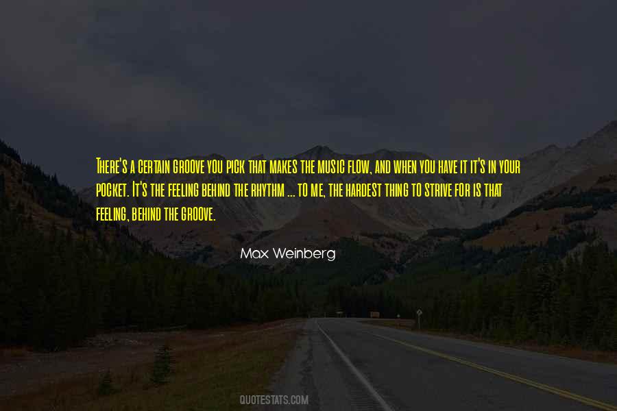 Quotes About Groove #145698