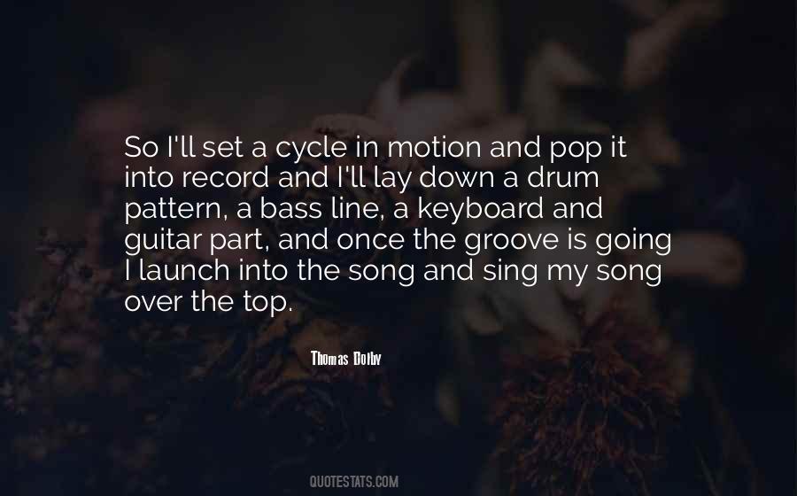 Quotes About Groove #664085