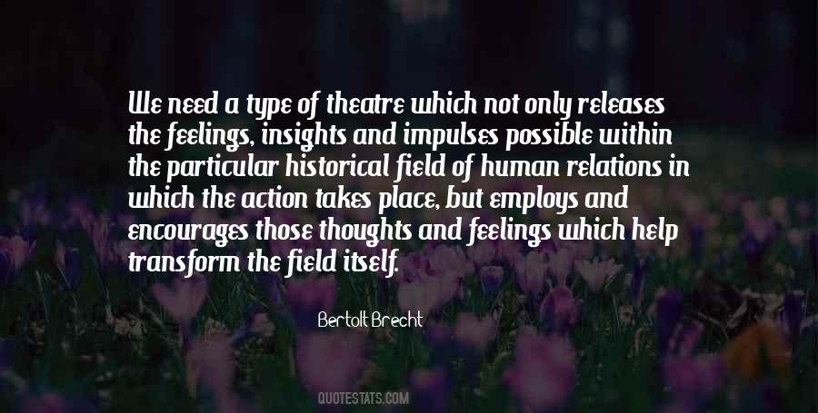 Quotes About Theatre Brecht #1010507