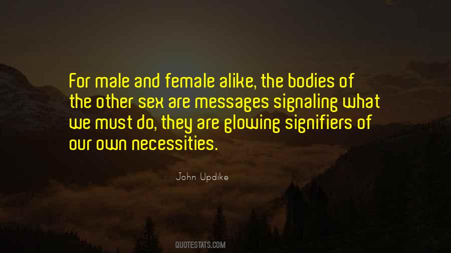 Quotes About Male And Female #1129480