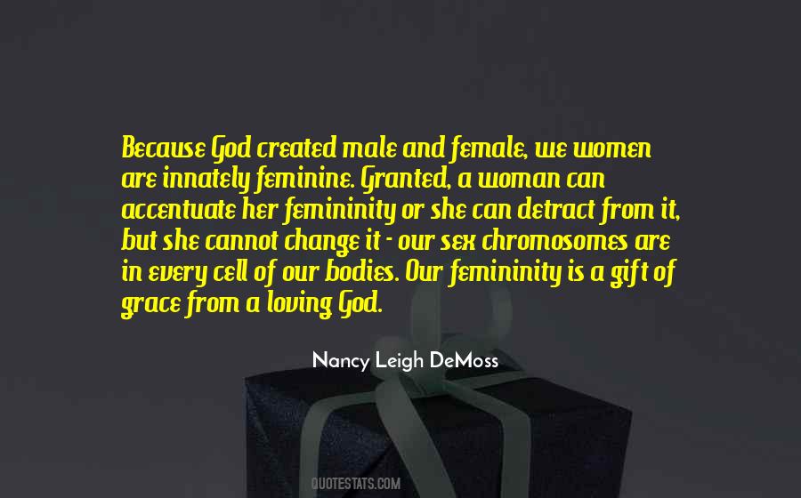 Quotes About Male And Female #115662