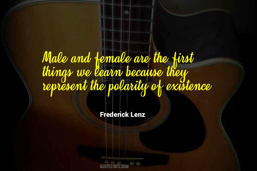 Quotes About Male And Female #1181650