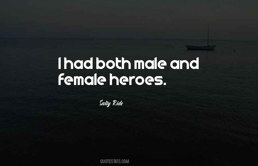 Quotes About Male And Female #1184447