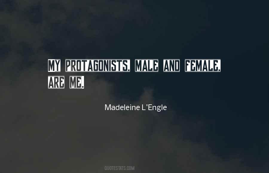 Quotes About Male And Female #1194665