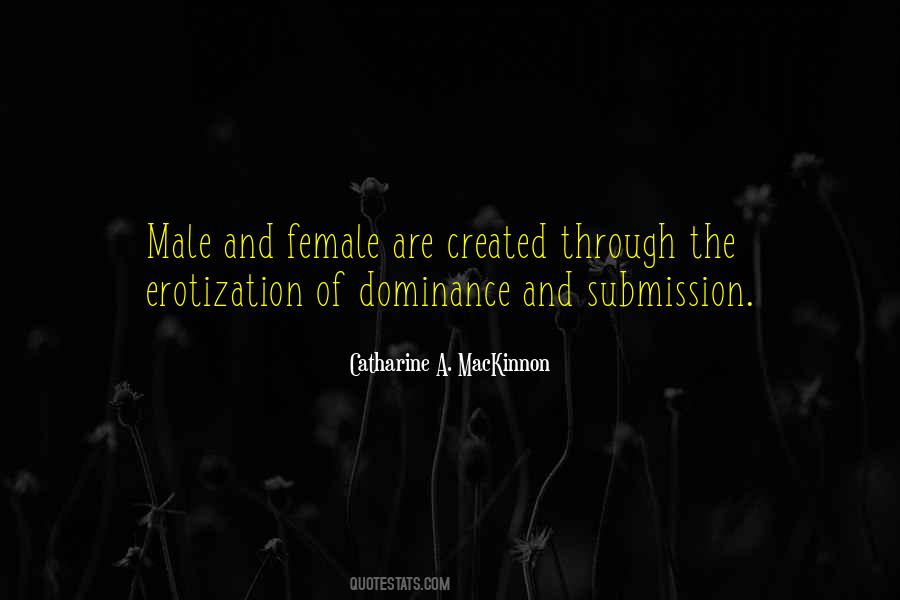 Quotes About Male And Female #1274314