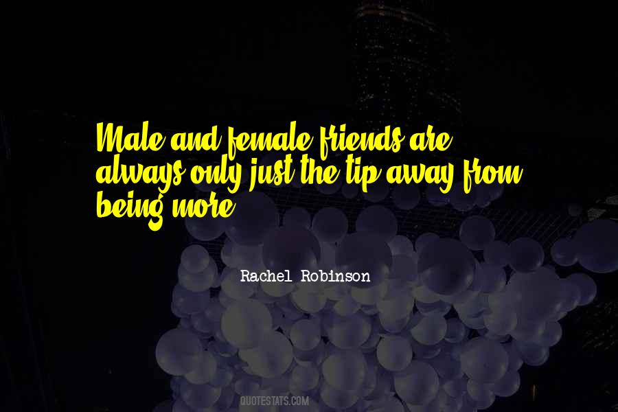 Quotes About Male And Female #1287758