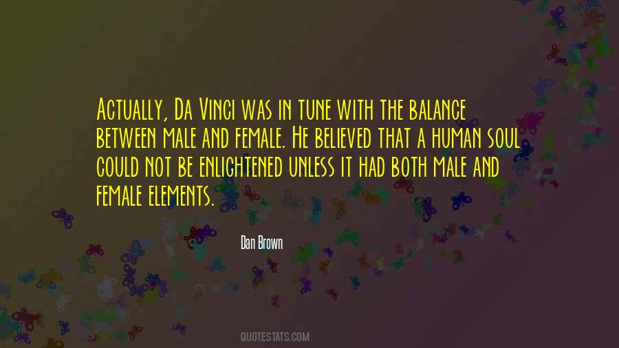 Quotes About Male And Female #1415540
