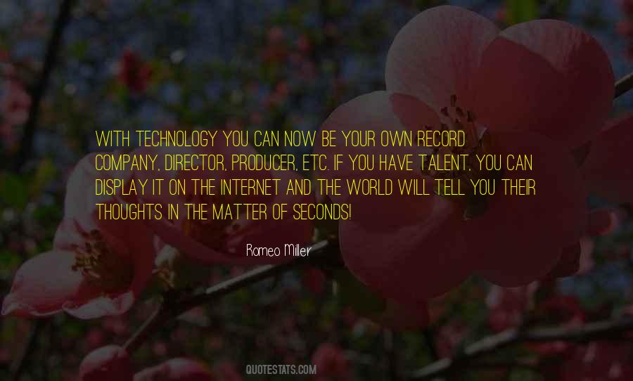 Quotes About The Internet And Technology #1877133