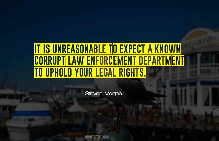 Quotes About Legal Department #591933