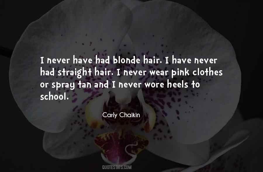 Quotes About Blonde Hair #1208630