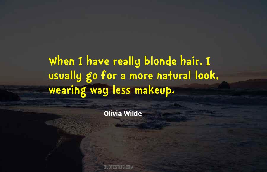 Quotes About Blonde Hair #1802997