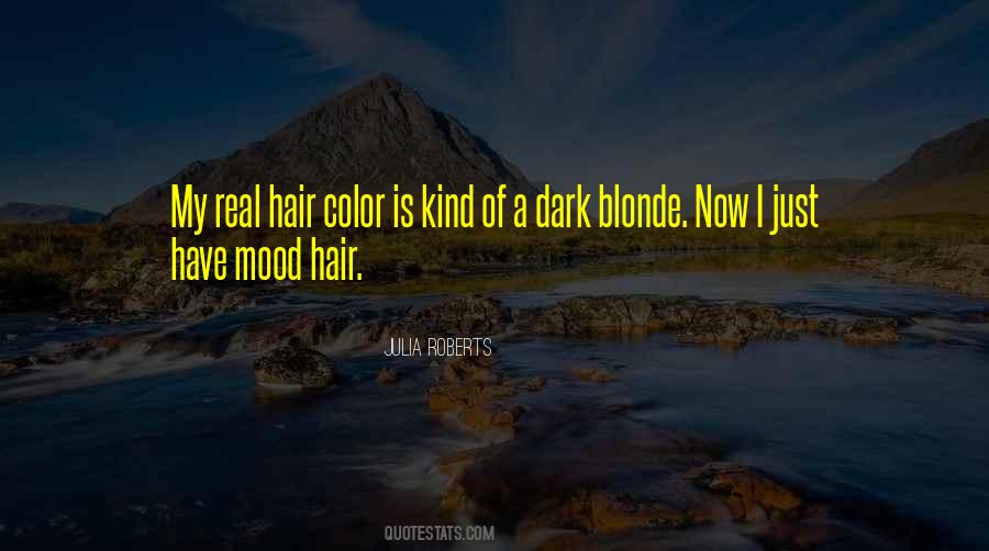 Quotes About Blonde Hair #285985