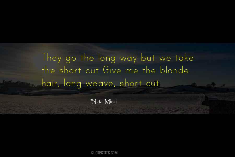 Quotes About Blonde Hair #833211