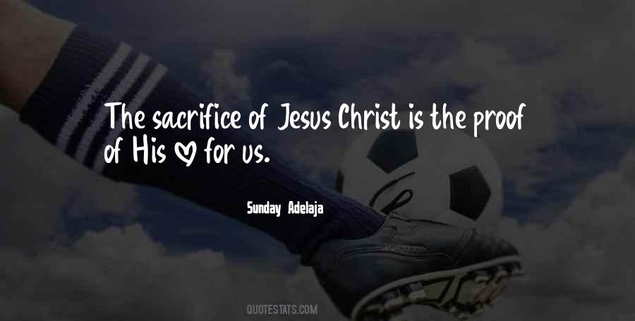 Quotes About Jesus Sacrifice #691205