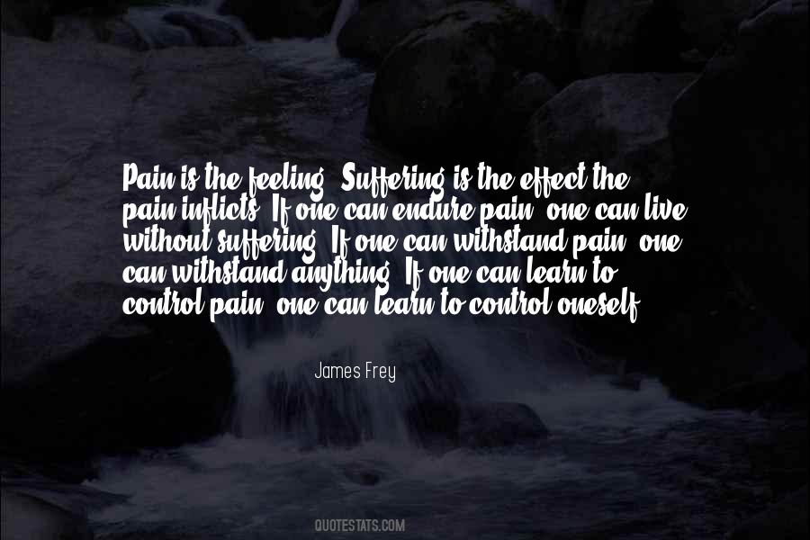 Quotes About Feeling The Pain #303751