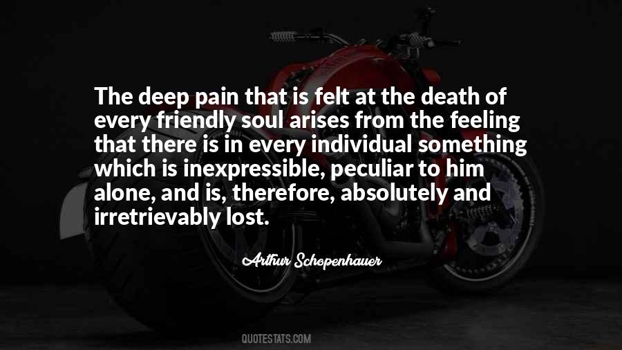 Quotes About Feeling The Pain #401577
