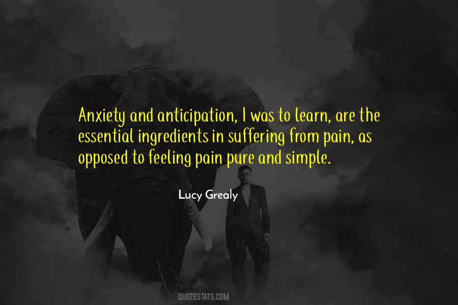Quotes About Feeling The Pain #44180