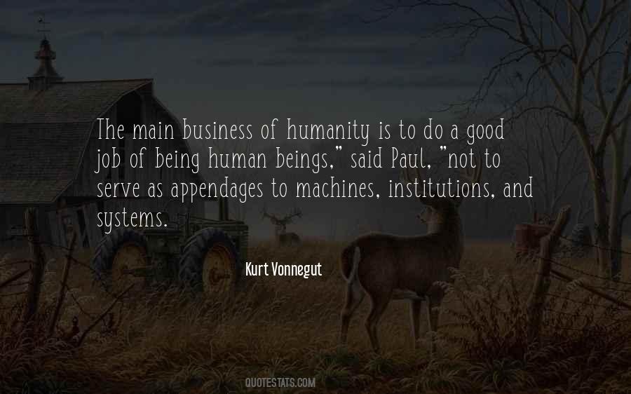 Quotes About Being A Good Human Being #1117926