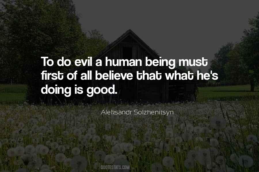 Quotes About Being A Good Human Being #288430