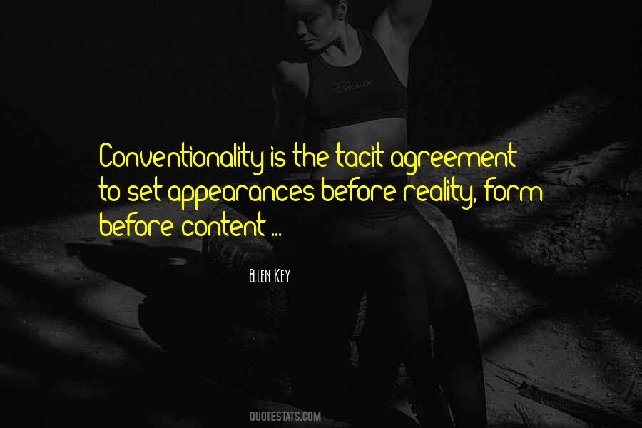 Quotes About Conventionality #1726185