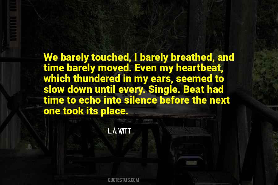 My Heartbeat Quotes #1384860