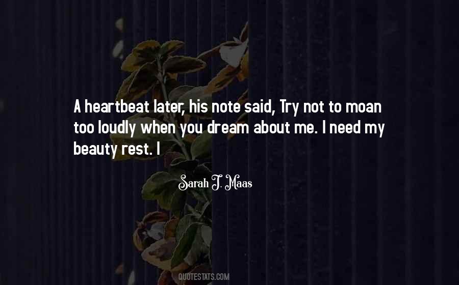 My Heartbeat Quotes #508247