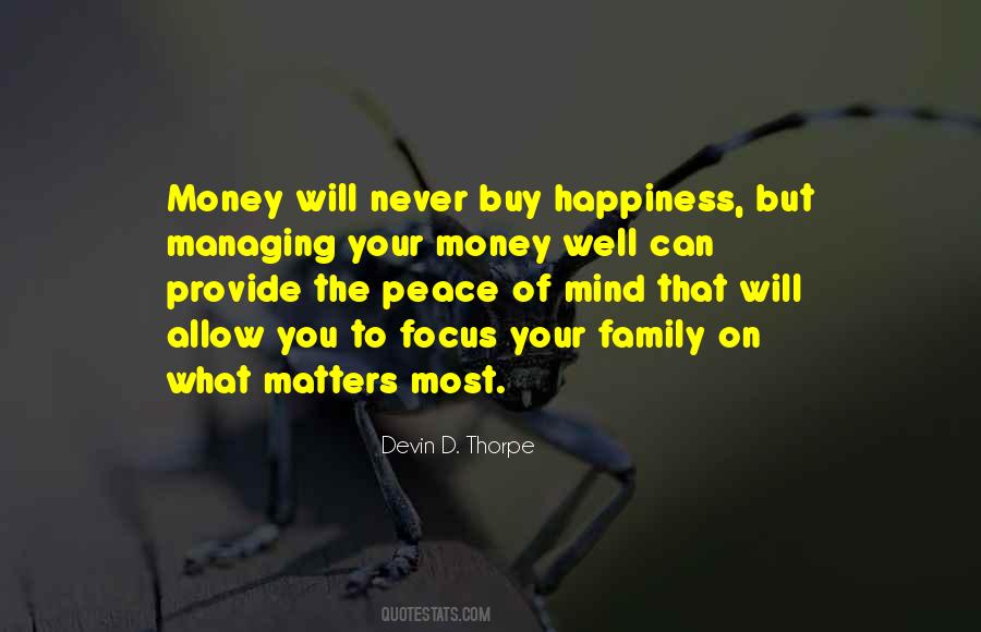 Quotes About Money Matters #1506499