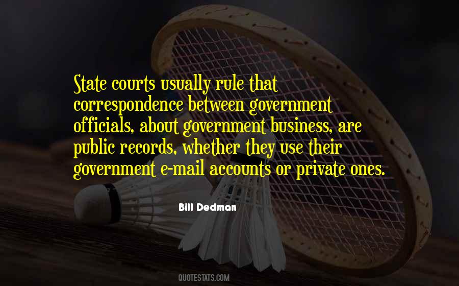 Quotes About Government Officials #1116706