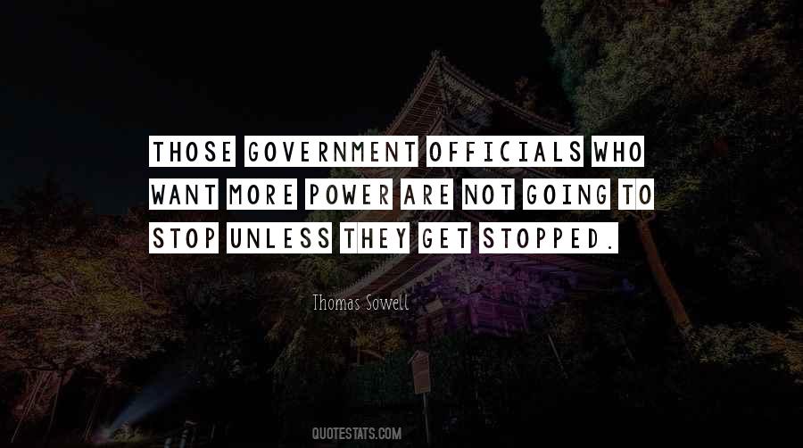 Quotes About Government Officials #1306465