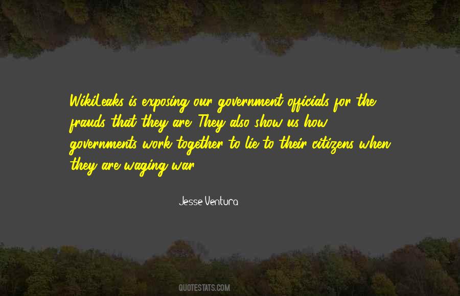 Quotes About Government Officials #143094