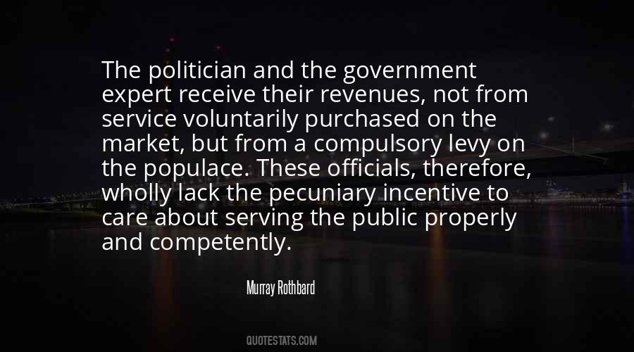 Quotes About Government Officials #266653