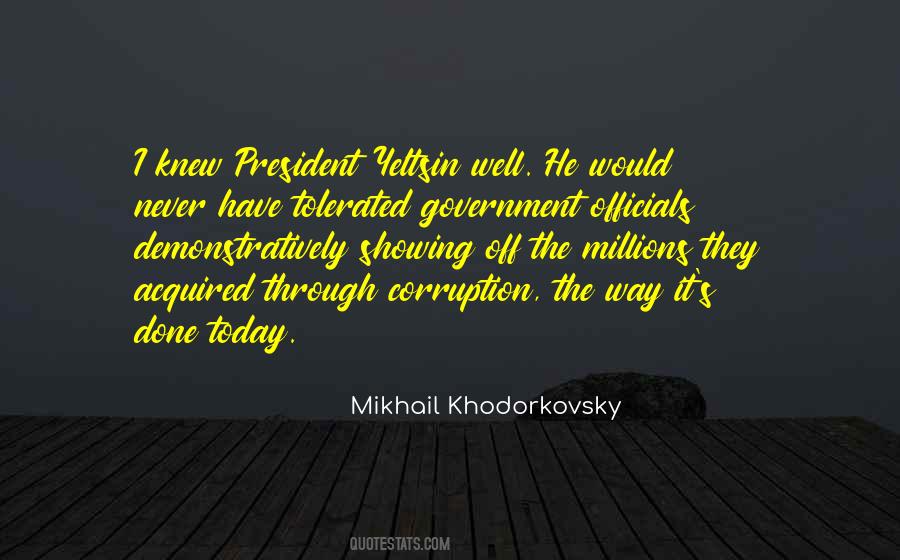 Quotes About Government Officials #938100