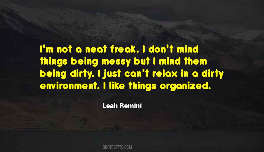 Quotes About Organized Mind #999512