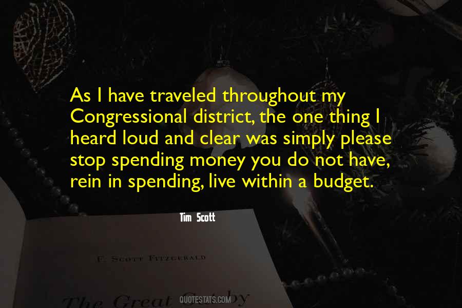 Quotes About Spending Money #247856