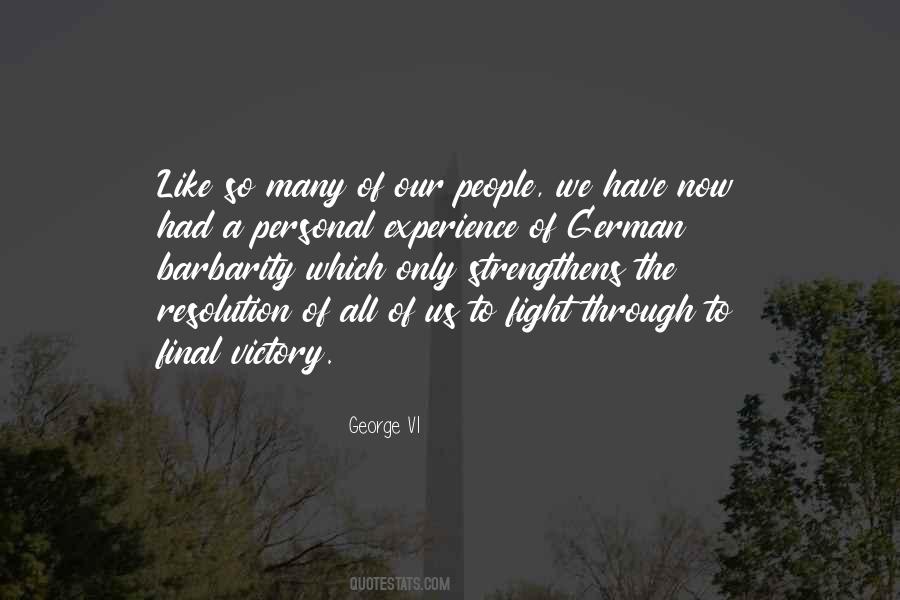 Personal Victory Quotes #1500099