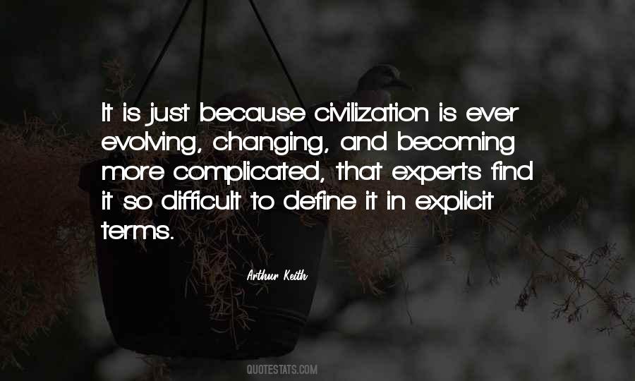 Changing Civilization Quotes #1107031
