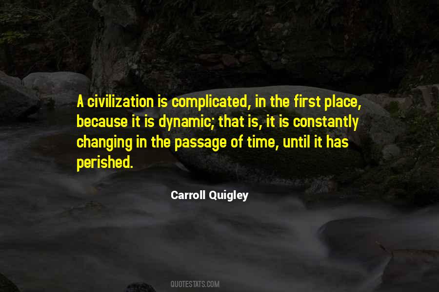 Changing Civilization Quotes #217654