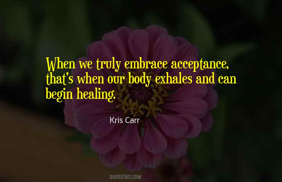 Quotes About Body Acceptance #1079324