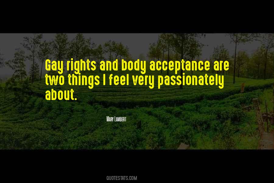 Quotes About Body Acceptance #1271044