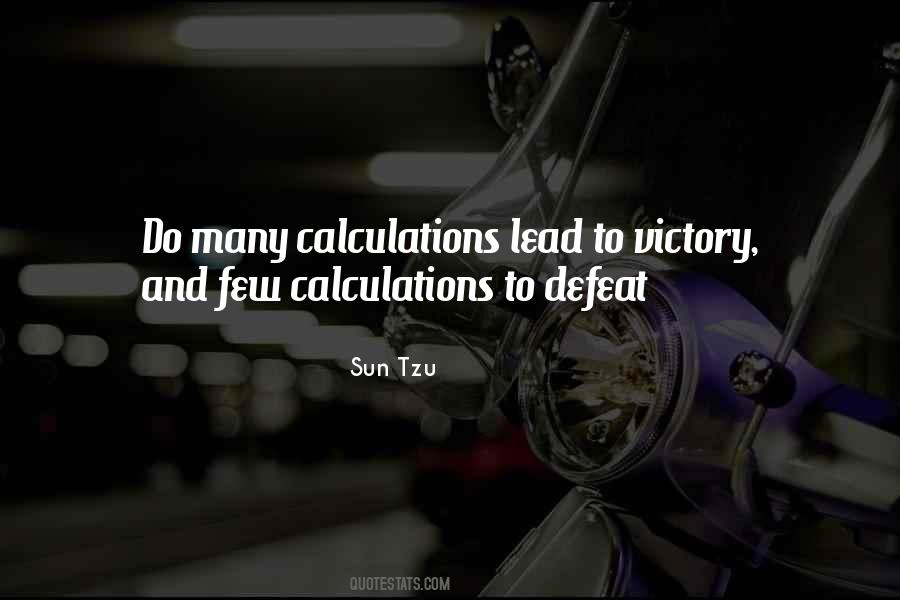 Quotes About Defeat And Victory #334112